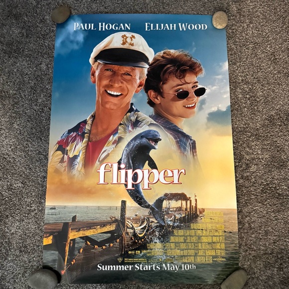 Flipper Original 27 X 40 Theatrical Movie Poster - Picture 1 of 1